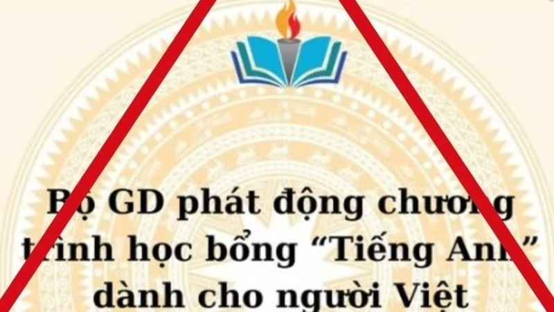 Cảnh báo thông tin giả mạo về các chương trình học bổng tiếng Anh