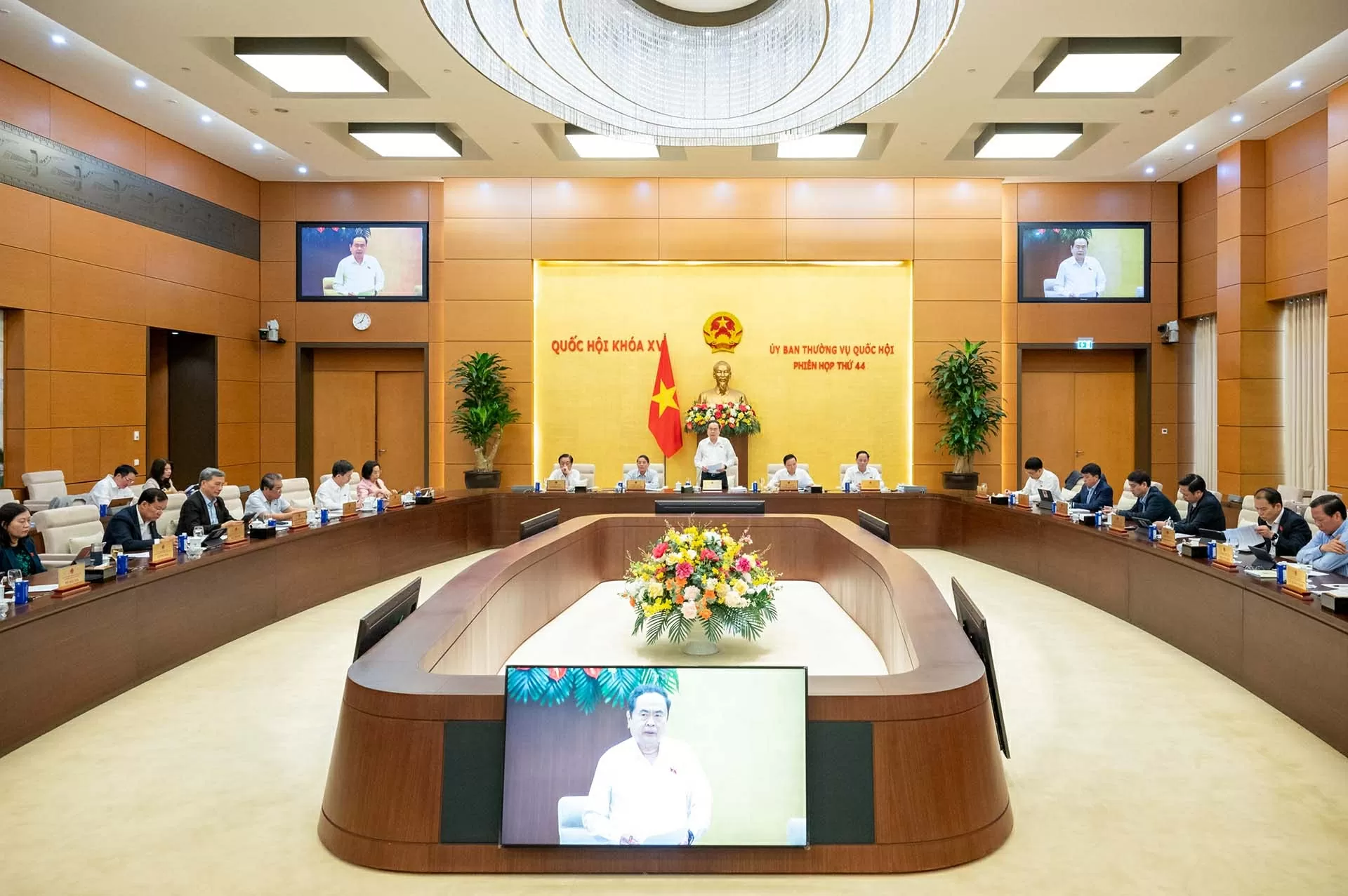 Ủy ban Thường vụ Quốc hội sẽ cho ý kiến, xem xét, quyết định 42 nhóm nội dung tại phiên họp thứ 44