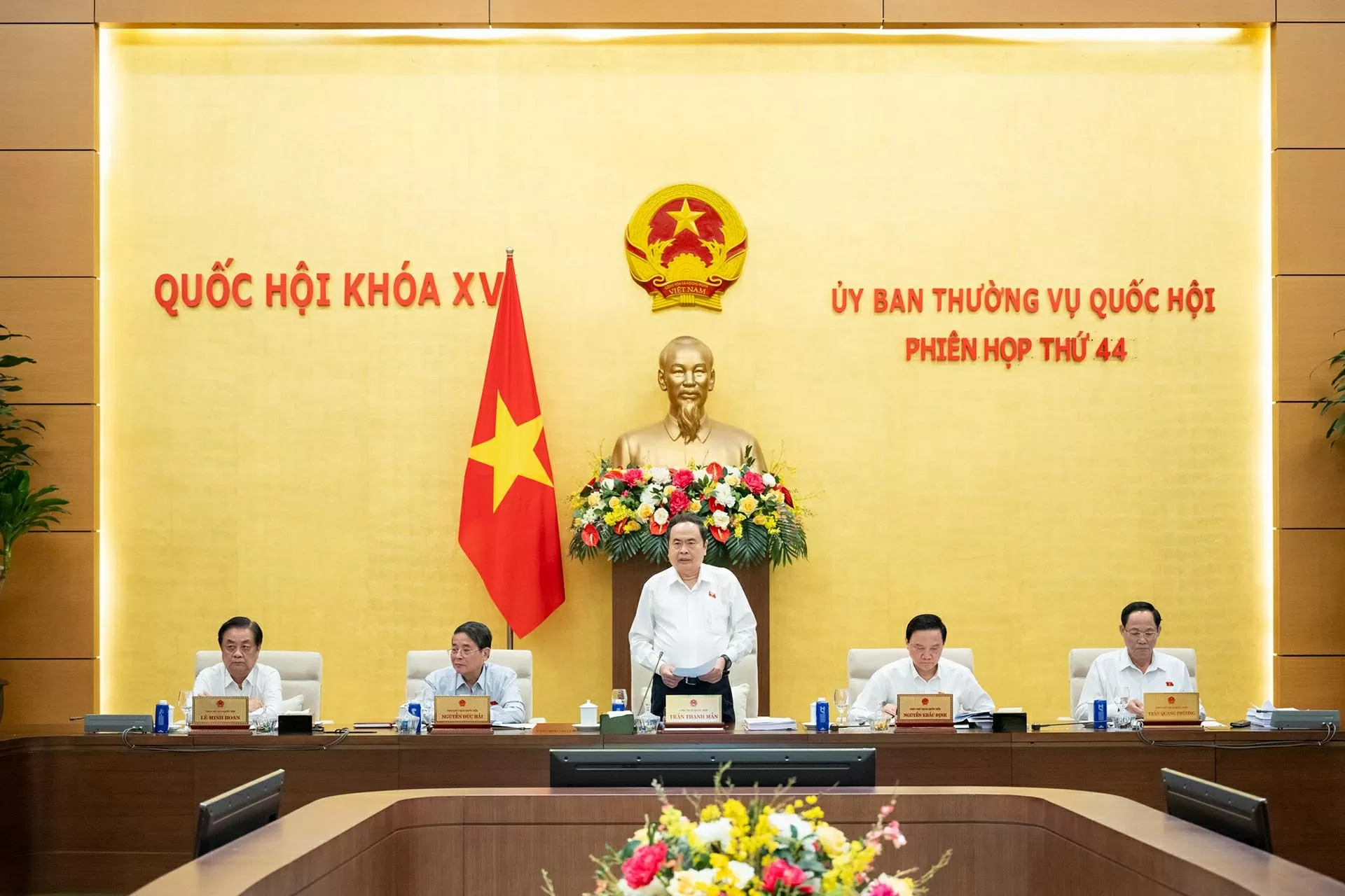 Ủy ban Thường vụ Quốc hội sẽ cho ý kiến, xem xét, quyết định 42 nhóm nội dung tại phiên họp thứ 44 Ủy ban Thường vụ Quốc hội sẽ cho ý kiến, xem xét, quyết định 42 nhóm nội dung tại phiên họp thứ 44