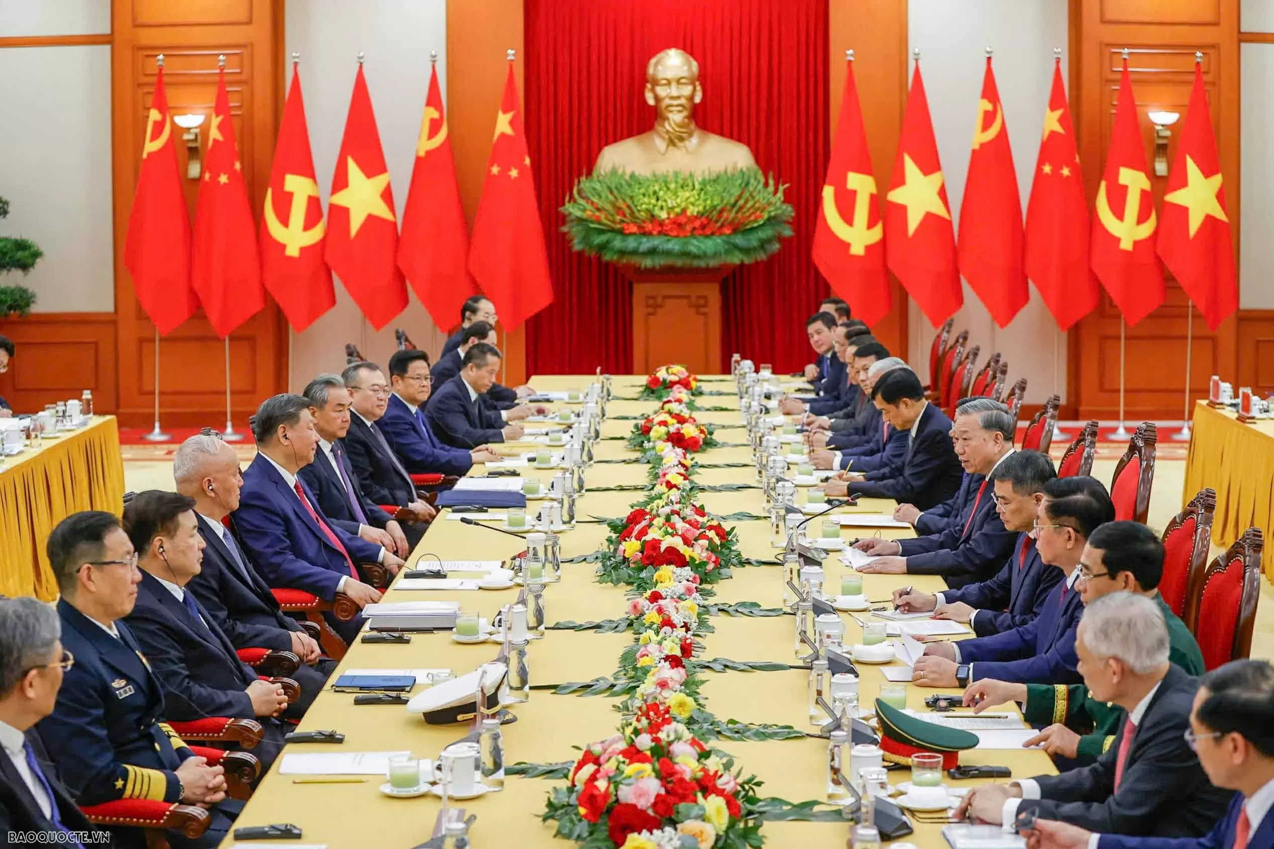 Tổng Bí thư Tô Lâm hội đàm với Tổng Bí thư, Chủ tịch nước Trung Quốc Tập Cận Bình
