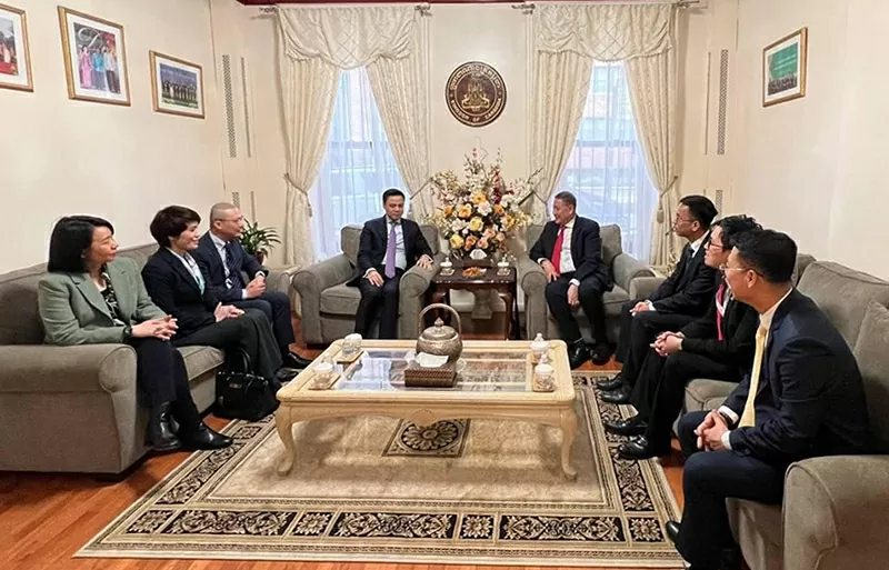 Chung vui Tết cổ truyền của Lào và Campuchia tại New York