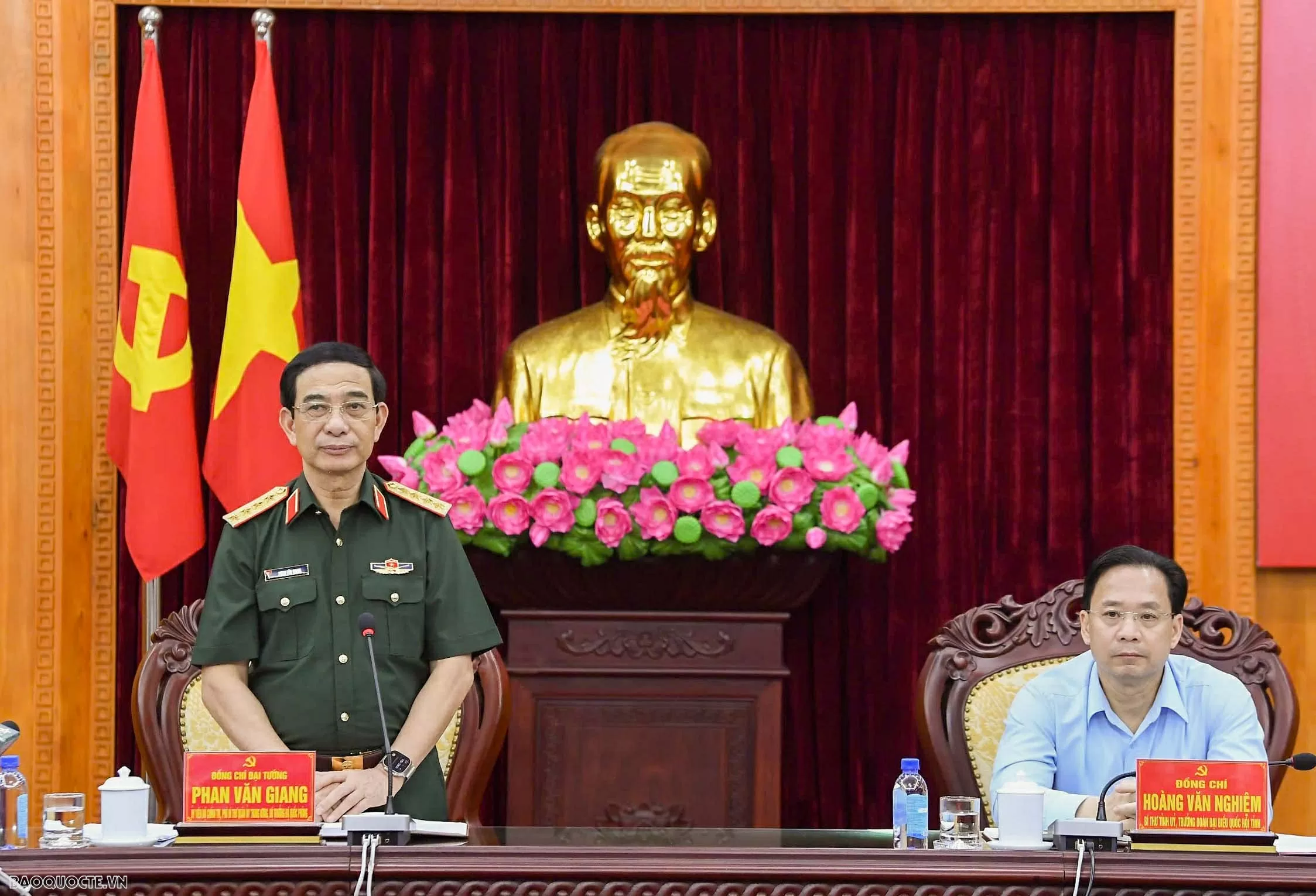 Bộ trưởng Quốc phòng lưu ý Lạng Sơn quán triệt, thực hiện nghiêm kết luận của Trung ương về quân sự, quốc phòng