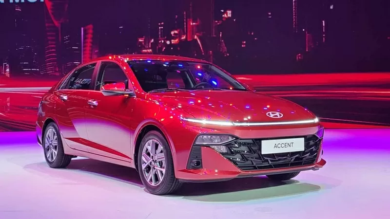 Top 5 xe sedan cỡ B bán chạy nhất tháng 3/2025: Hyundai Accent vươn lên dẫn đầu