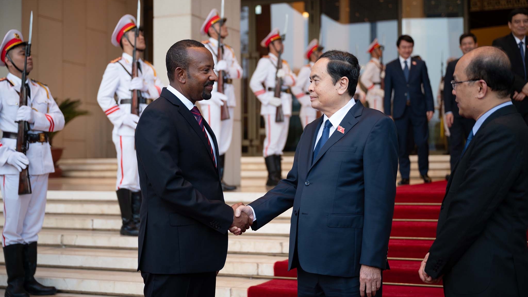 chu tich quoc hoi tran thanh man hoi kien thu tuong ethiopia abiy ahmed ali