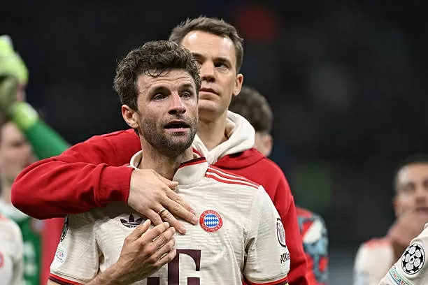 Muller cân bằng thành tích của Messi ở trận UEFA Champions League cuối cùng