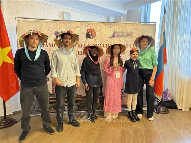 Ấn tượng Ngày Việt Nam tại Đại học Tài chính Nga