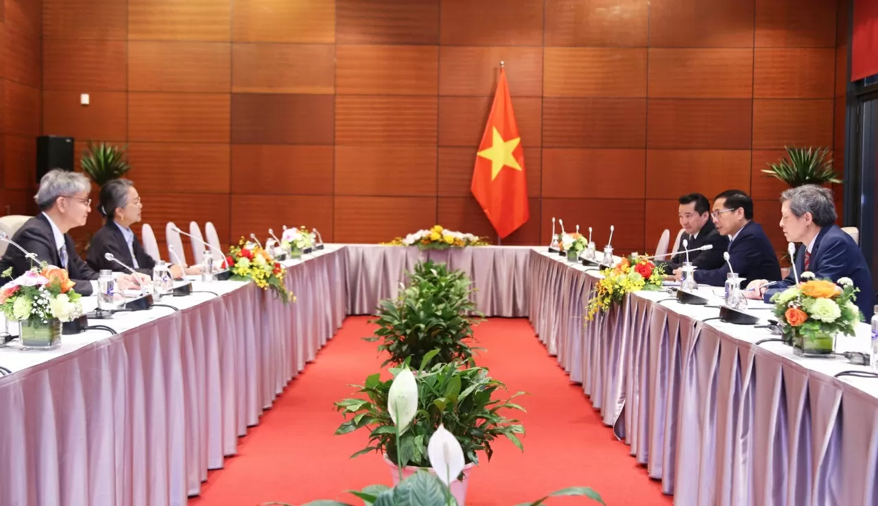 Toàn cảnh buổi làm việc. (Ảnh: Thành Long) Toàn cảnh buổi làm việc. (Ảnh: Thành Long)