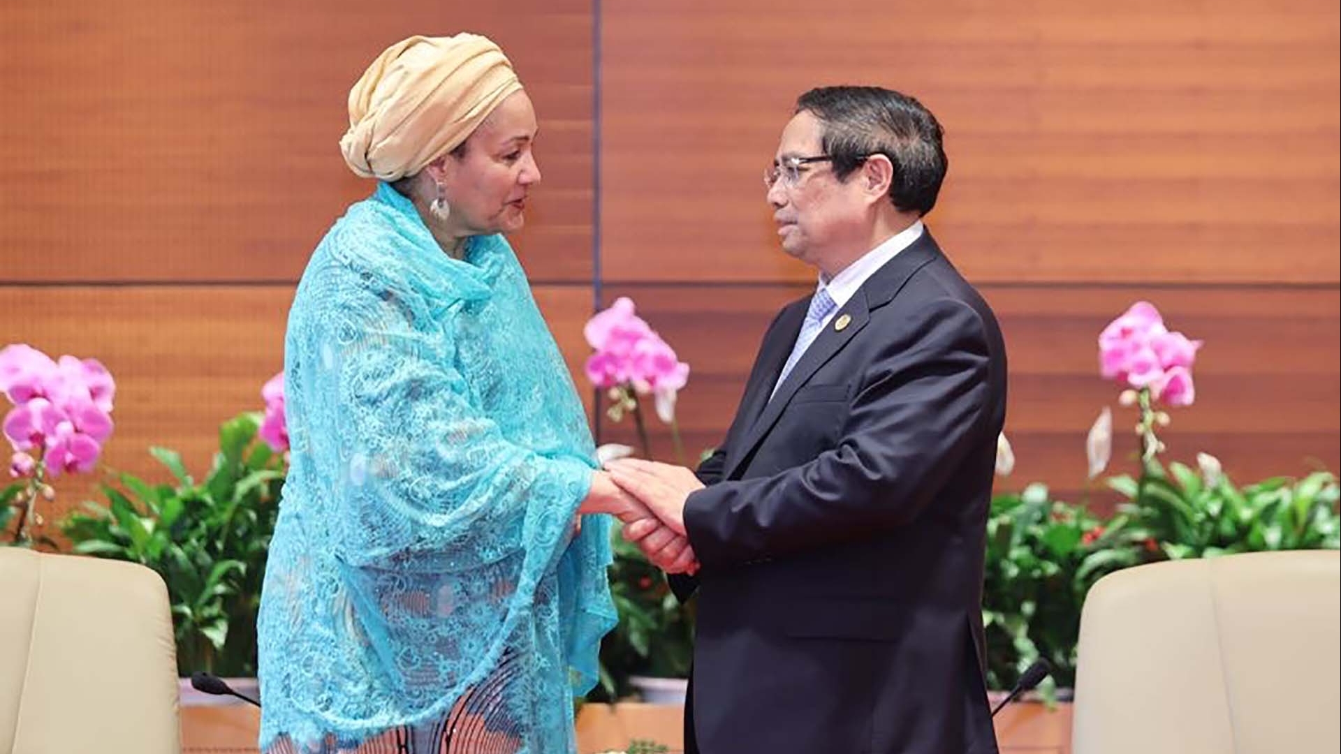 thu tuong pham minh chinh tiep pho tong thu ky lien hop quoc amina mohammed