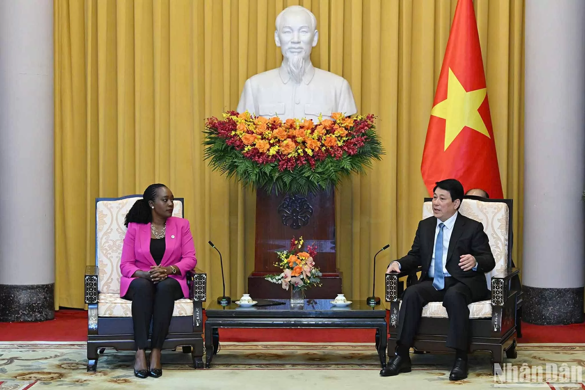 Chủ tịch nước Lương Cường tiếp Bộ trưởng Quốc phòng Kenya Chủ tịch nước Lương Cường tiếp Bộ trưởng Quốc phòng Kenya