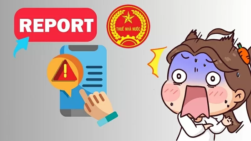 Cách báo cáo công ty kê khai thuế sai 