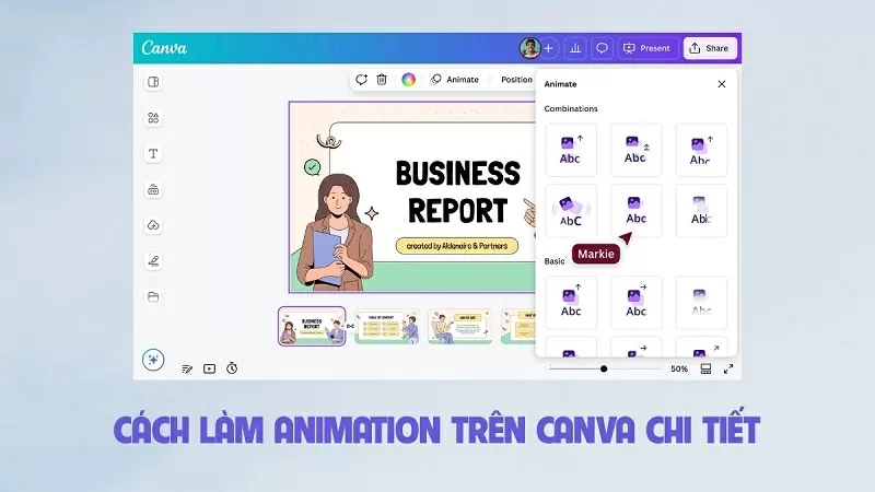 Cách làm Animation trên Canva siêu đơn giản Cách làm Animation trên Canva siêu đơn giản