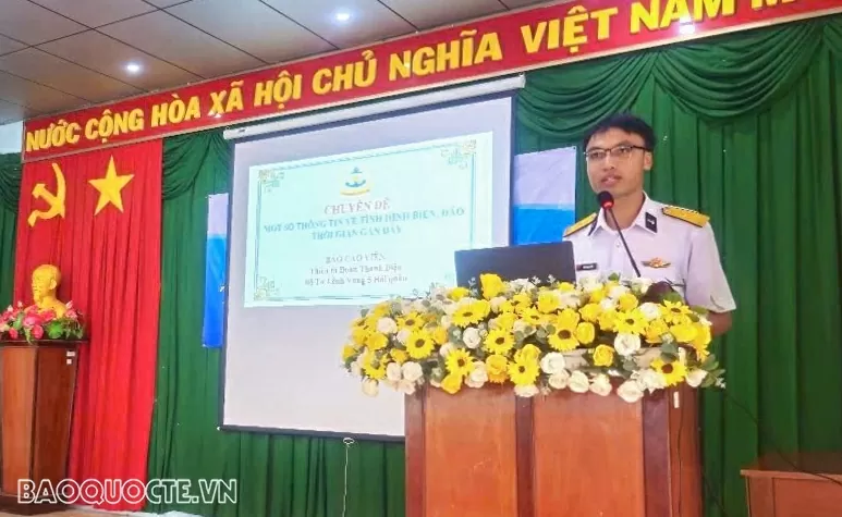 Nâng cao nhận thức về chủ quyền biển, đảo cho phụ nữ tỉnh Kiên Giang Nâng cao nhận thức về chủ quyền biển, đảo cho phụ nữ tỉnh Kiên Giang