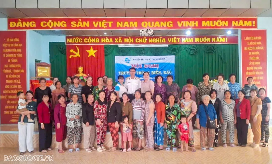 Nâng cao nhận thức về chủ quyền biển, đảo cho phụ nữ tỉnh Kiên Giang
