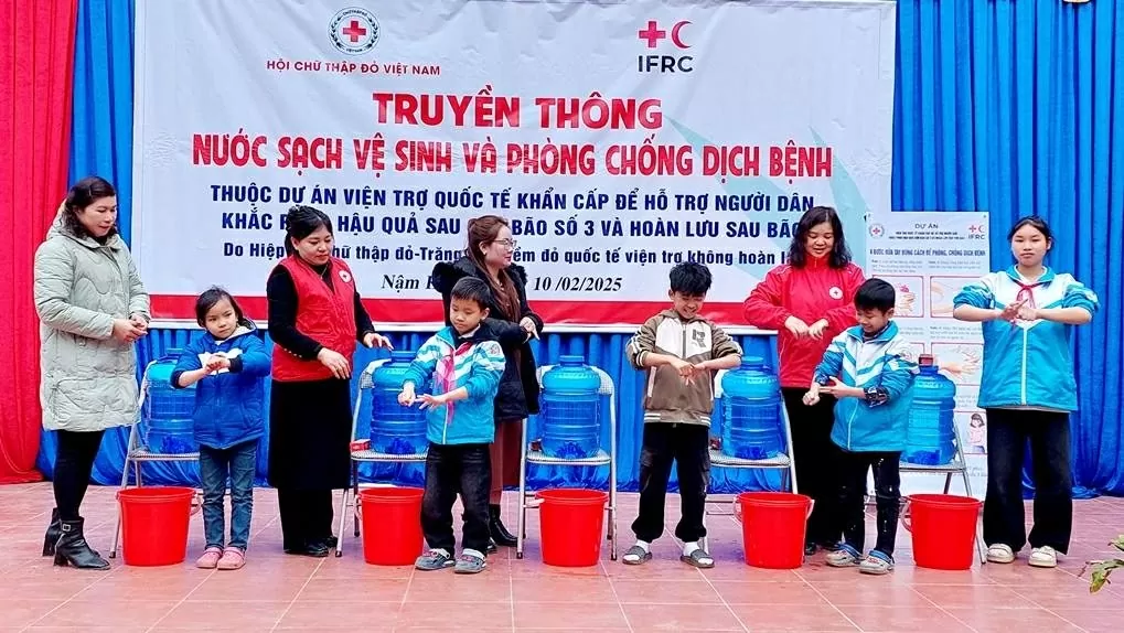 Lan tỏa thói quen sống sạch cho học sinh vùng cao Lào Cai