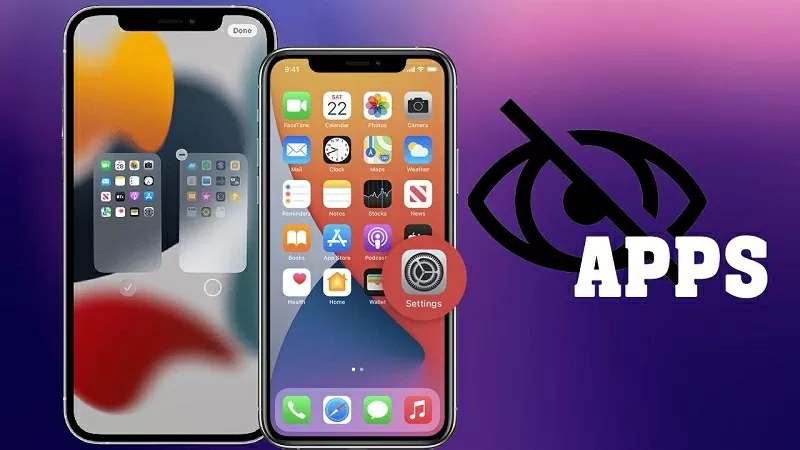 Cách ẩn ứng dụng trên iPhone đơn giản 