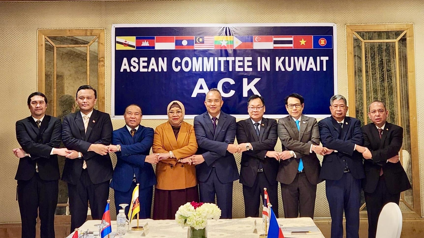Đại sứ quán Việt Nam tại Kuwait đề xuất các sáng kiến nhằm tăng cường hợp tác ASEAN với nước sở tại