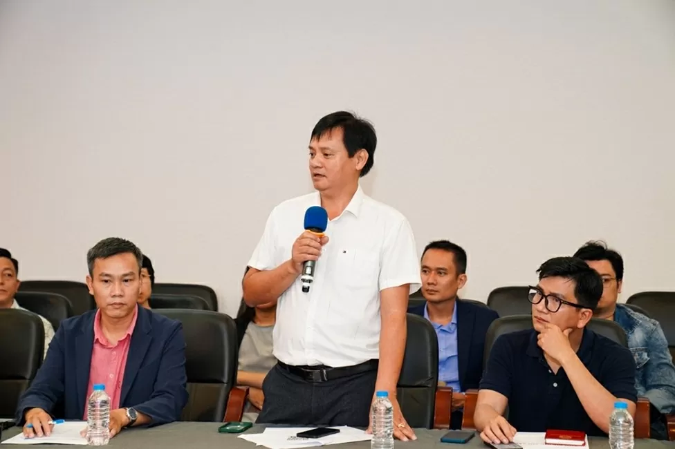 Ông Bùi Hữu Đại, Đại diện Đài PT – TH Bình Dương chia sẻ về việc phát sóng trực tiếp chương trình. Ông Bùi Hữu Đại, Đại diện Đài PT – TH Bình Dương chia sẻ về việc phát sóng trực tiếp chương trình.