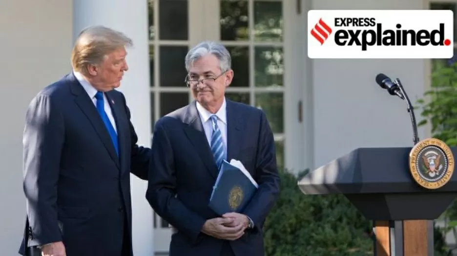 Tổng thống Donald Trump cùng Jerome Powell, người được ông đề cử làm chủ tịch Cục Dự trữ Liên bang, tại Nhà Trắng năm 2017. (Nguồn: NYT) Tổng thống Donald Trump cùng Jerome Powell, người được ông đề cử làm chủ tịch Cục Dự trữ Liên bang, tại Nhà Trắng năm 2017. (Nguồn: NYT)