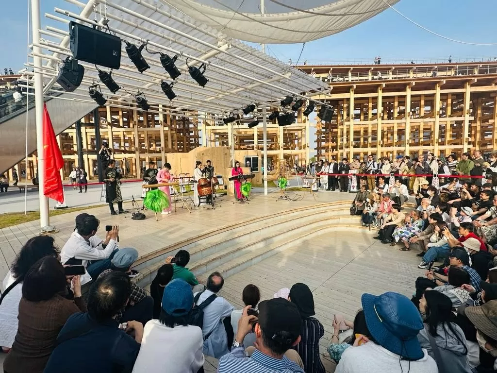 Tinh hoa âm nhạc truyền thống Việt Nam toả sáng tại EXPO 2025 Tinh hoa âm nhạc truyền thống Việt Nam toả sáng tại EXPO 2025