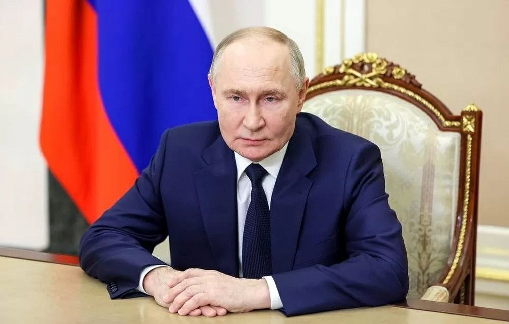 Tổng thống Nga Vladimir Putin tuyên bố quân đội Nga sẽ dừng các hoạt động tấn công trong vòng 30 tiếng. (Ảnh: Tass)