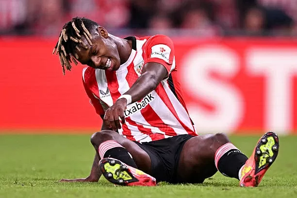 Nico Williams có thể vắng mặt ở màn so tài với Man Utd Nico Williams có thể vắng mặt ở màn so tài với Man Utd