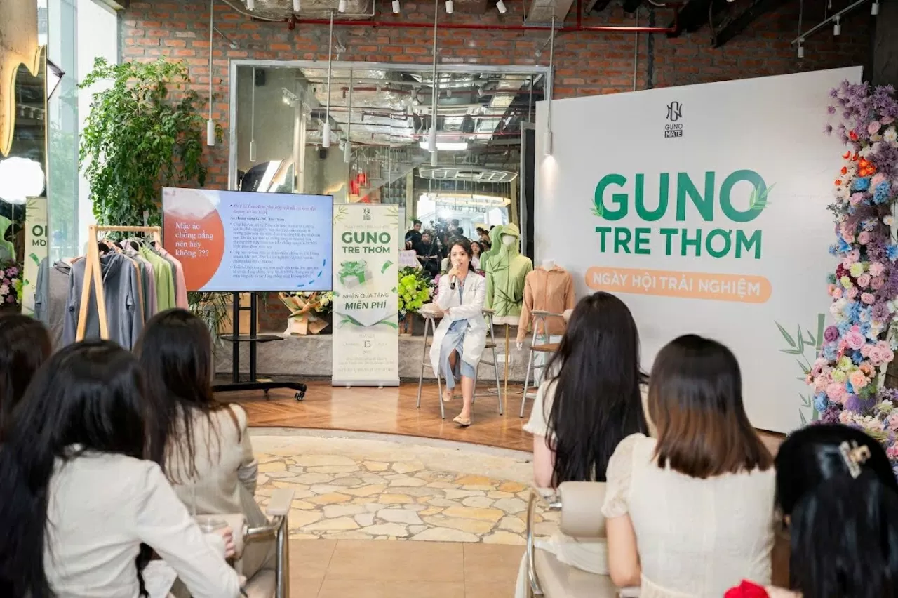 Áo chống nắng GUNO Tre Thơm – bảo vệ như lũy tre làng