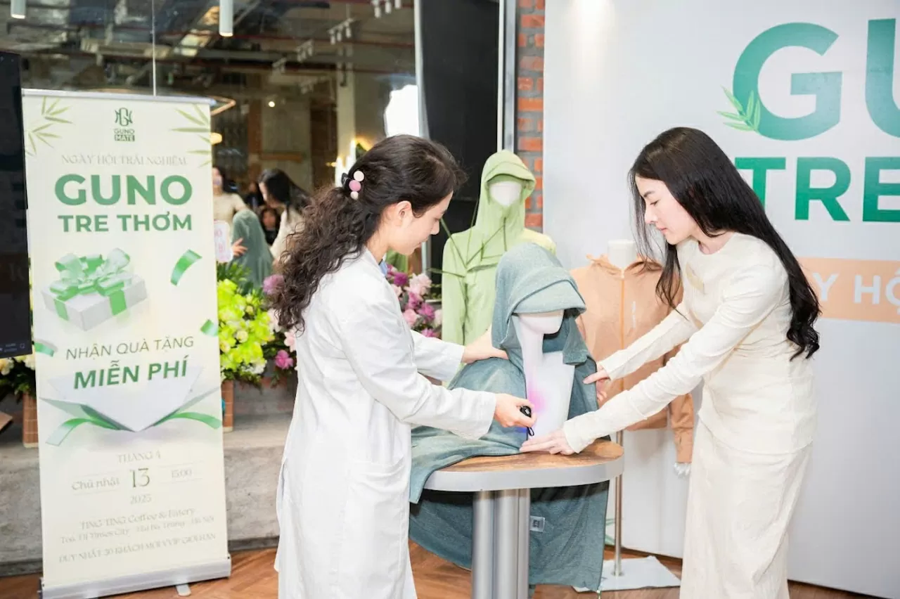 Áo chống nắng GUNO Tre Thơm – bảo vệ như lũy tre làng Áo chống nắng GUNO Tre Thơm – bảo vệ như lũy tre làng