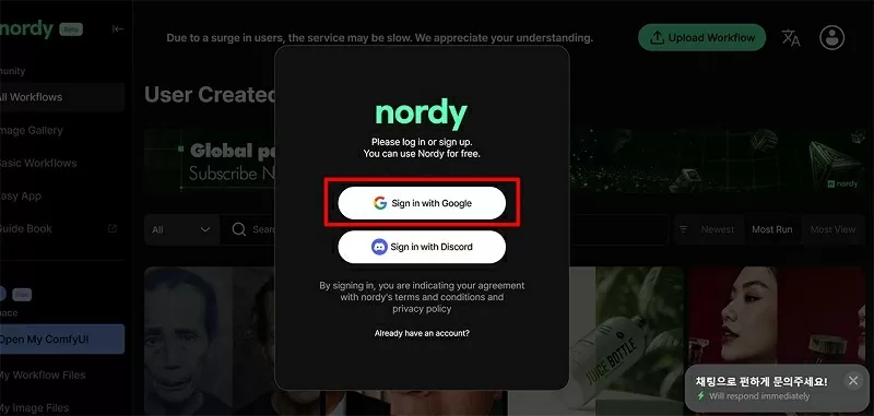 Truy cập vào Nordy AI Truy cập vào Nordy AI