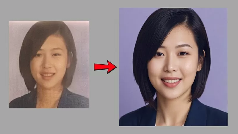 Cách phục hồi ảnh cũ bằng AI miễn phí 