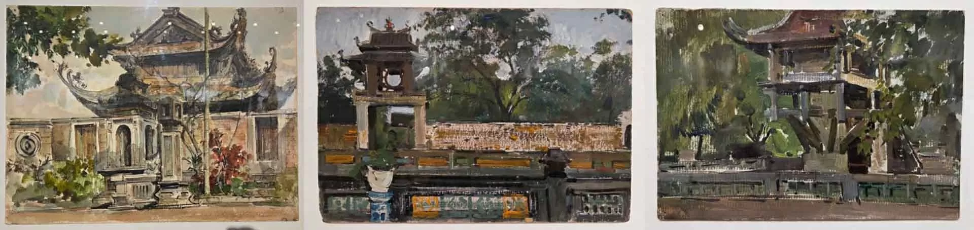Khai mạc triển lãm Nhật ký Việt Nam qua góc nhìn của các danh họa Mông Cổ