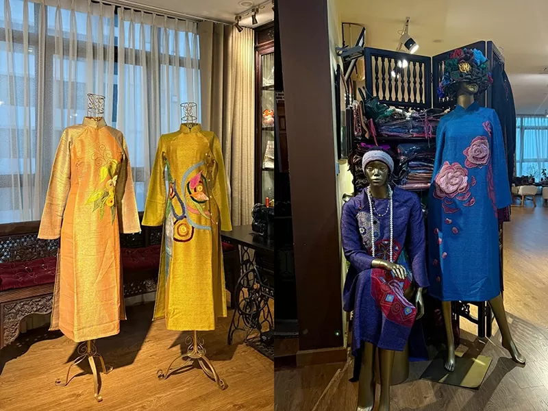 Nhà thiết kế Xuân Thu chia sẻ về ý nghĩa của Bộ sưu tập áo dài chào mừng sự kiện Giải phóng miền Nam, thống nhất đất nước