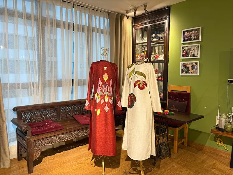 Nhà thiết kế Xuân Thu chia sẻ về ý nghĩa của Bộ sưu tập áo dài chào mừng sự kiện Giải phóng miền Nam, thống nhất đất nước