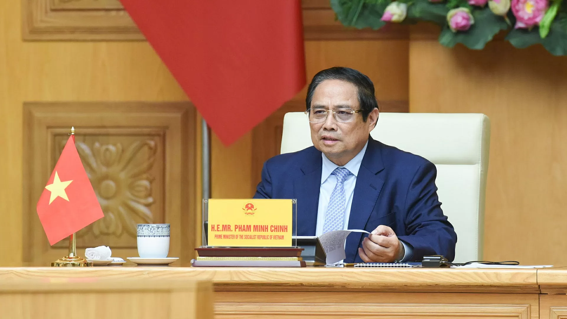 Thủ tướng Chính phủ: Bảo vệ hành tinh xanh là sứ mệnh nặng nề, đầy thử thách nhưng cũng mang ý nghĩa lịch sử, đầy vẻ vang