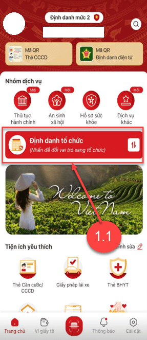 Hướng dẫn cách đăng ký định danh điện tử cho doanh nghiệp online trên VNeID