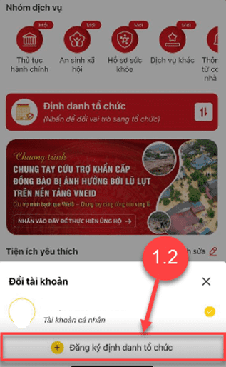 Hướng dẫn cách đăng ký định danh điện tử cho doanh nghiệp online trên VNeID
