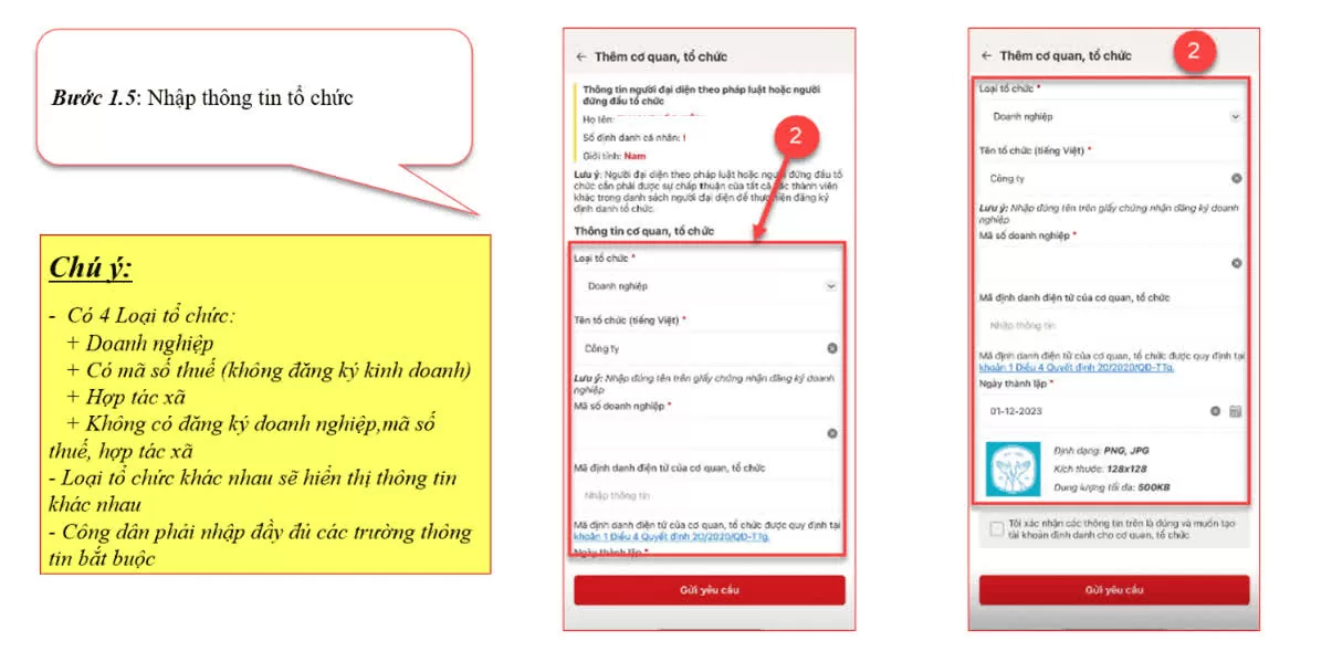 Hướng dẫn đăng ký định danh điện tử cho doanh nghiệp online trên VNeID Hướng dẫn cách đăng ký định danh điện tử cho doanh nghiệp online trên VNeID