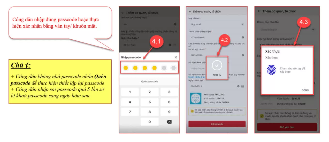 Hướng dẫn cách đăng ký định danh điện tử cho doanh nghiệp online trên VNeID