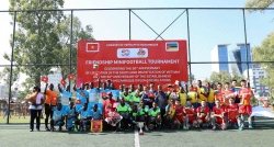 Đại sứ quán Việt Nam tại Mozambique tổ chức Giải bóng đá hữu nghị