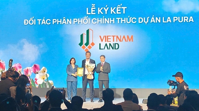 vietnam land ky ket hop tac phan phoi du an la pura hop luc cho giai doan tang toc