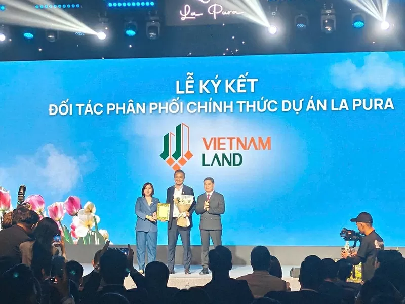 VietNam Land ký kết hợp tác phân phối dự án La Pura - Hợp lực cho giai đoạn tăng tốc
