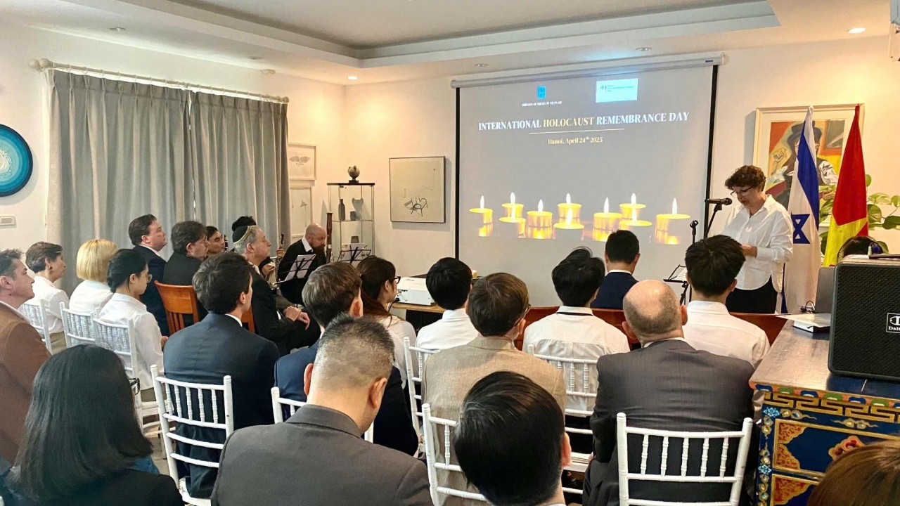 Đại sứ quán Israel tại Việt Nam tổ chức lễ tưởng niệm Holocaust