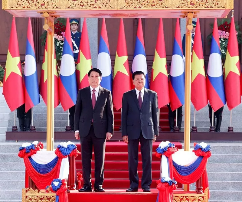 Dành ưu tiên cao nhất cho thúc đẩy hợp tác Việt Nam-Lào trên tất cả các lĩnh vực