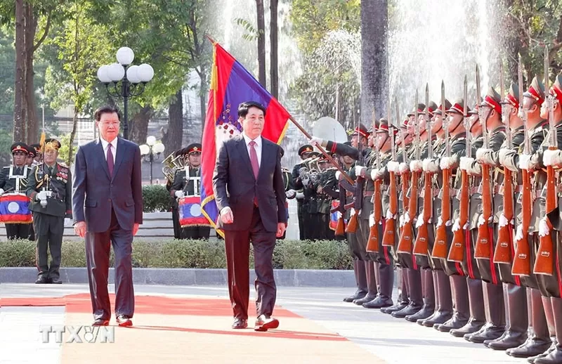 Dành ưu tiên cao nhất cho thúc đẩy hợp tác Việt Nam-Lào trên tất cả các lĩnh vực