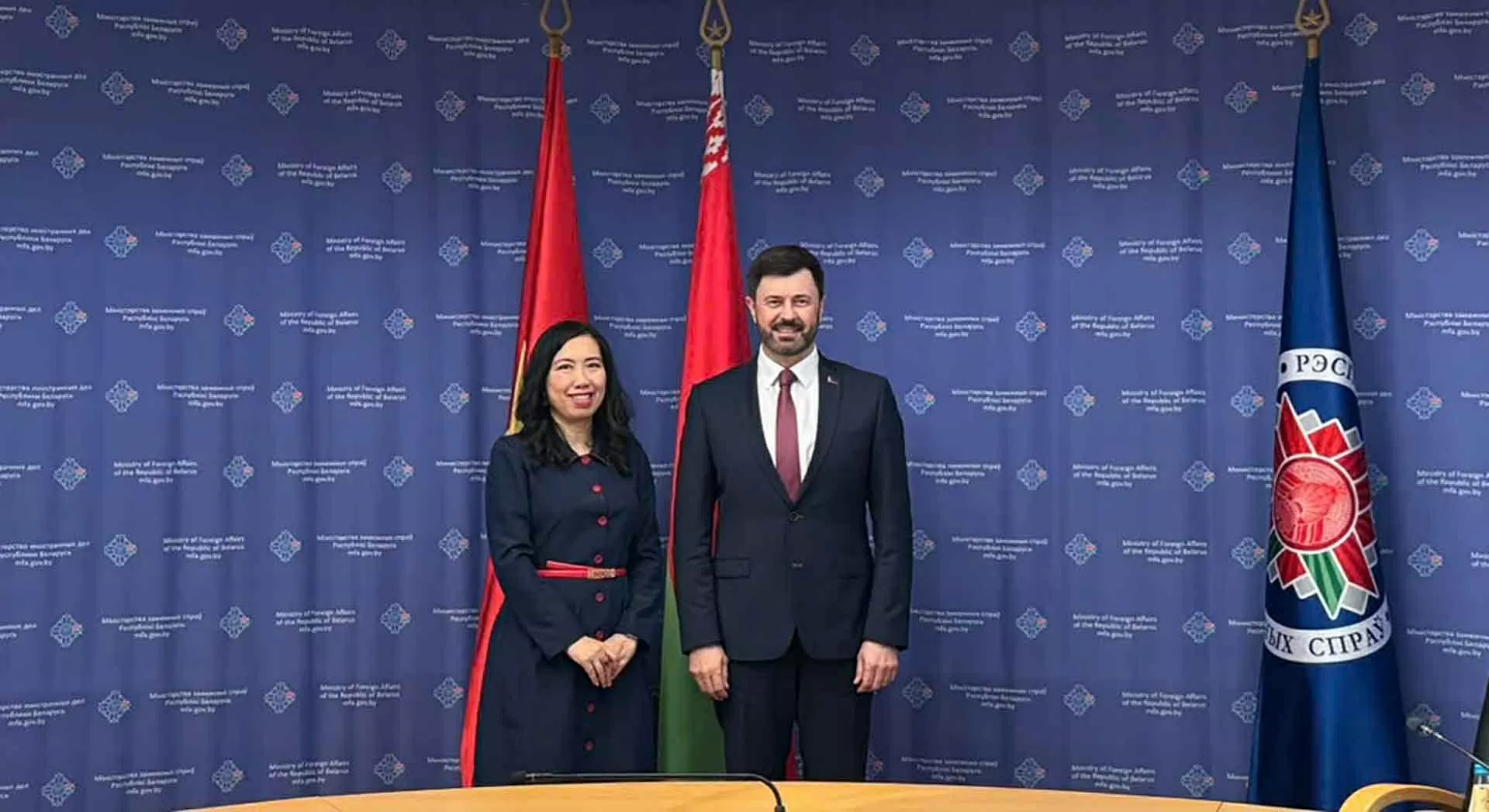 Thứ trưởng Ngoại giao Lê Thị Thu Hằng thăm Belarus, đồng chủ trì Tham vấn chính trị
