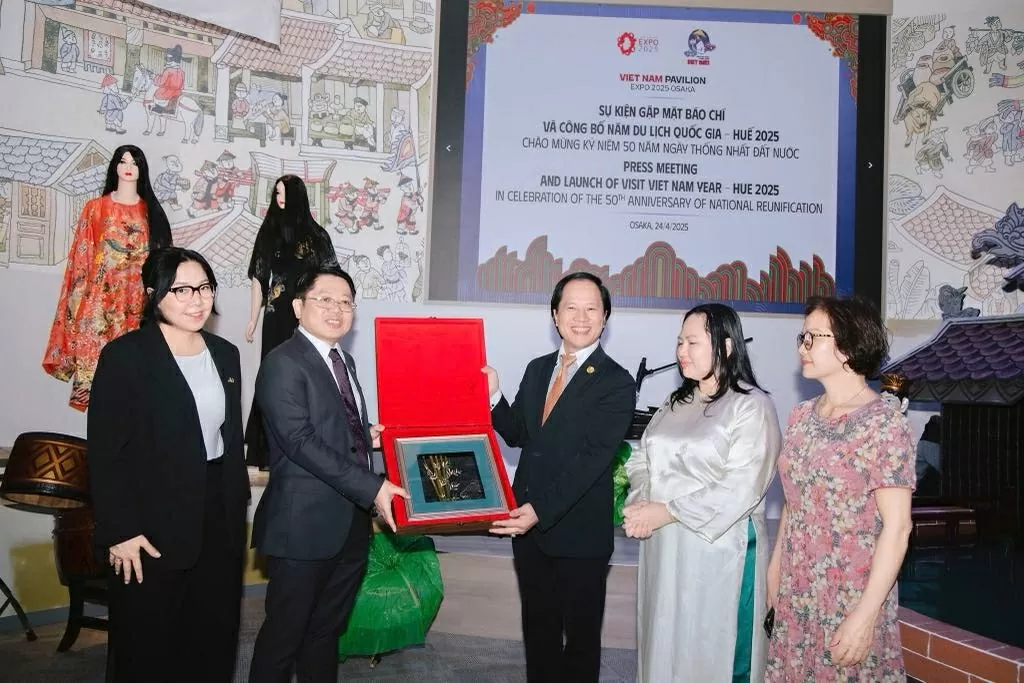 Công bố Năm du lịch quốc gia-Huế 2025 tại EXPO 2025