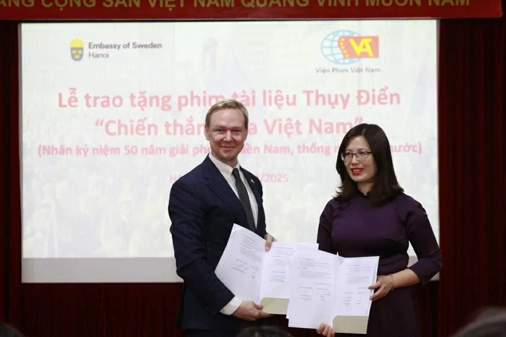 Phim tài liệu ‘Chiến thắng của Việt Nam’ – món quà đặc biệt từ Thụy Điển