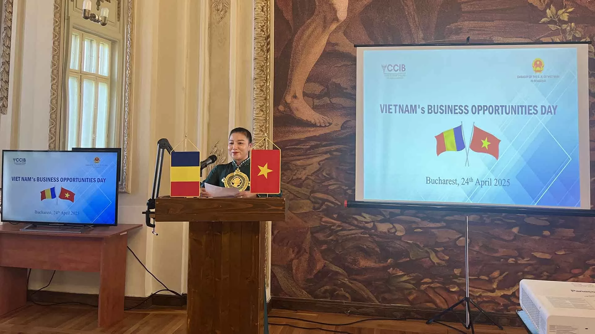 Việt Nam-Romania: Nhanh chóng hiện thực hóa mục tiêu đạt 1 tỷ USD kim ngạch thương mại song phương Việt Nam Romania: Nhanh chóng hiện thực hóa mục tiêu đạt 1 tỷ USD kim ngạch thương mại song phương