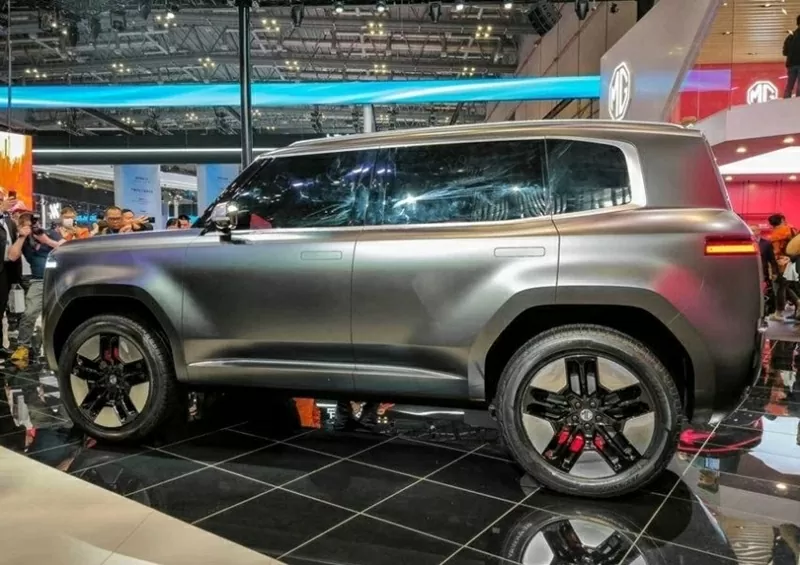 MG Cyber X được trang bị tay nắm cửa dạng ẩn