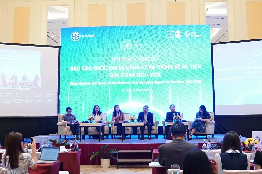 Việt Nam lần đầu công bố Báo cáo quốc gia về đăng ký và thống kê hộ tịch