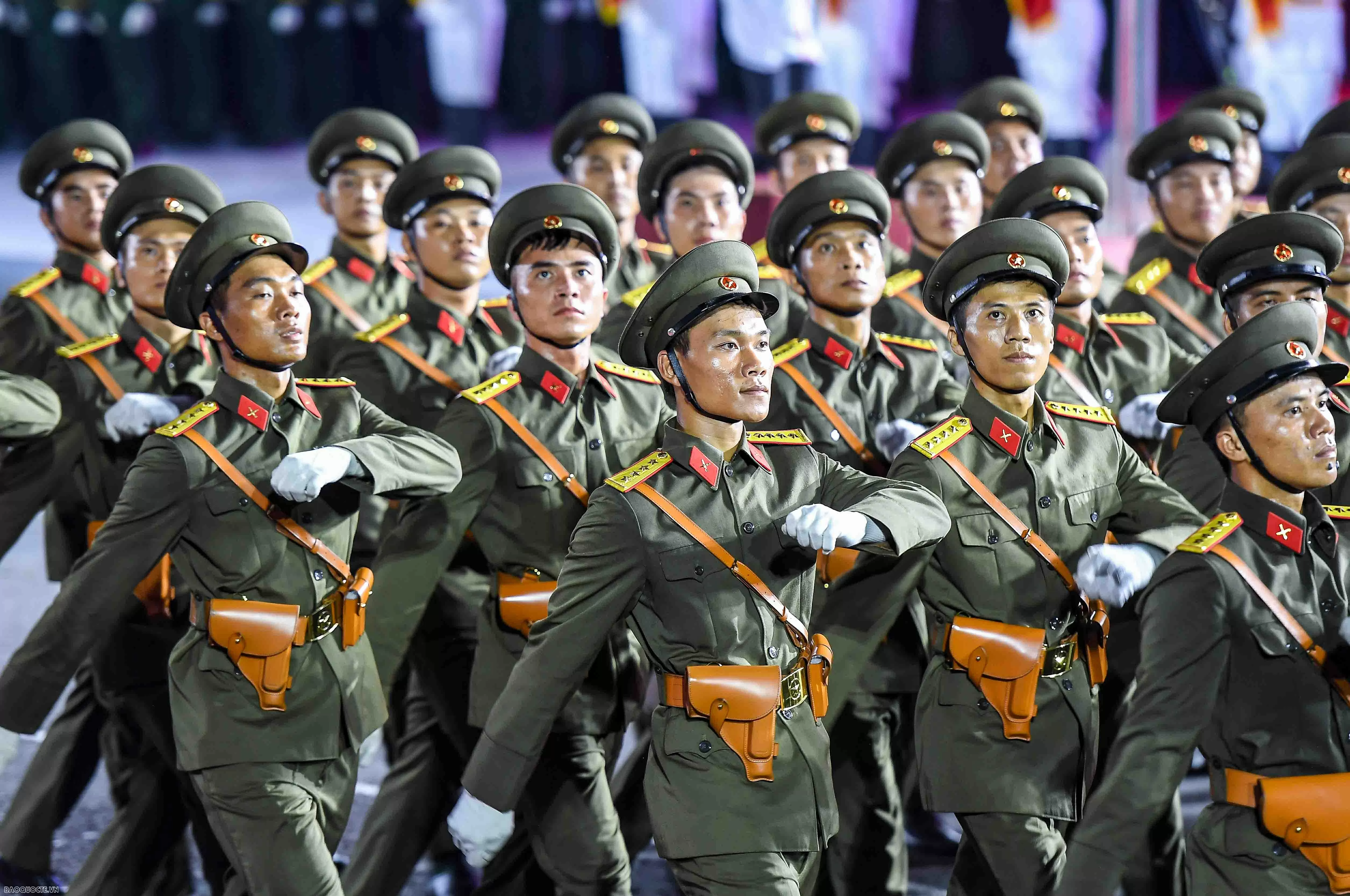 Hình ảnh sơ duyệt kỷ niệm, diễu binh, diễu hành 50 năm Ngày Giải phóng miền Nam thống nhất đất nước